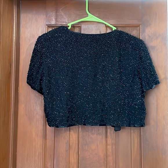 Sean collection sequence barely worn short sleeve cardigan/vest - Picture 4 of 4